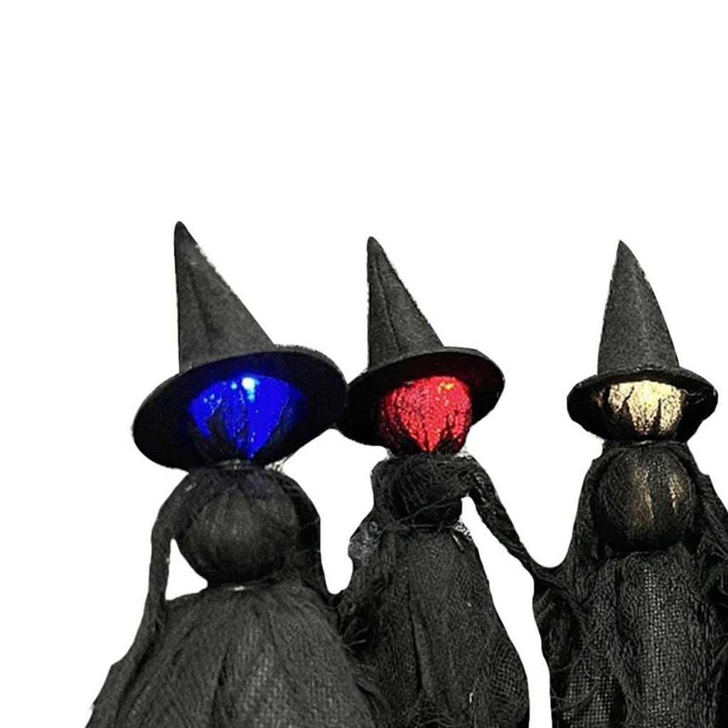 Primitive Witch Figurines Landscape Figures DIY Supplies Lightweight Handcraft Sculptures Statues