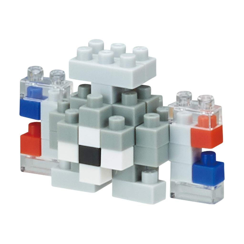 Kawada Nano Block Mini Nano Pokemon Electric Typ NBMC_08S 1BOX = 6 kusů, celkem 6 typů