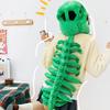 Dinosaur Skeleton Plush Toy Realistic Dinosaur Costume with Flexible Spine Fixation And Sound Effects Lightweight Headband for Party Cosplay