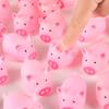 5/10/20 Stück Süßes Rosa Schwein Mini Gummi Schreiendes Geräusch Sparschwein Lustige Ornamente Haustier Geschenke Quietschen Spiel Requisiten Geeignet für Hund Katze ZYF