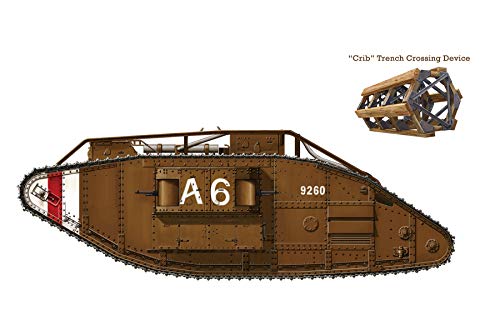 Meng Model 1/35 British Heavy Tank Mk.5 Female Plastic Model MTS029