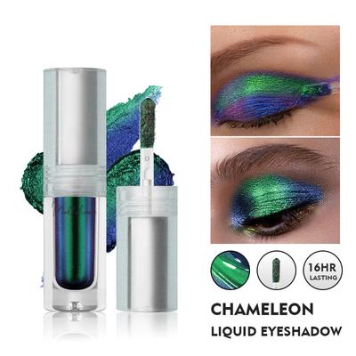 Multichrome Duochrome Liquid Eyeshadows 8 Colors Shiny Longlasting Chameleon Pigments Aurora Eye Shadow Make Up Women Cosmetics