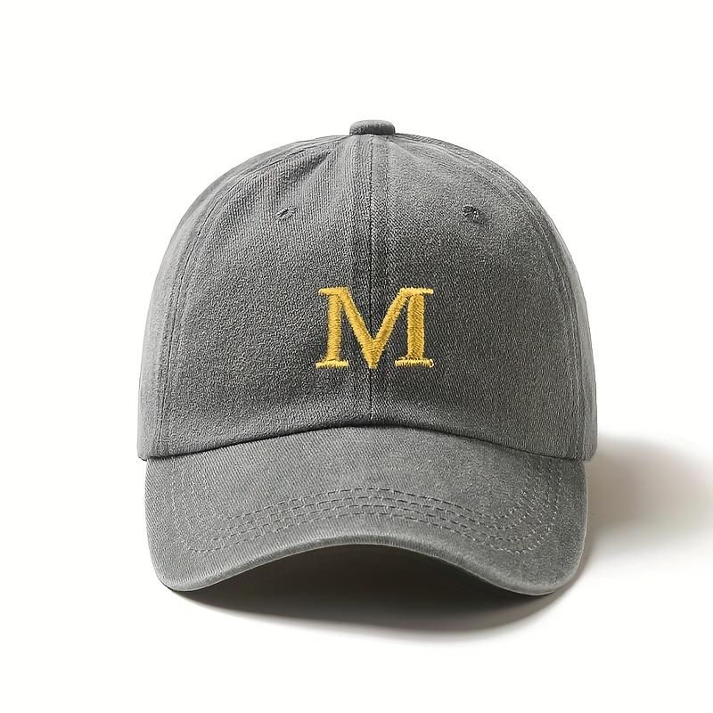 Unisex Polyester Baseball Cap Featuring Lightweight Letter Design Non-Elastic Fabric Washable For Outdoor Use And Valentine'S