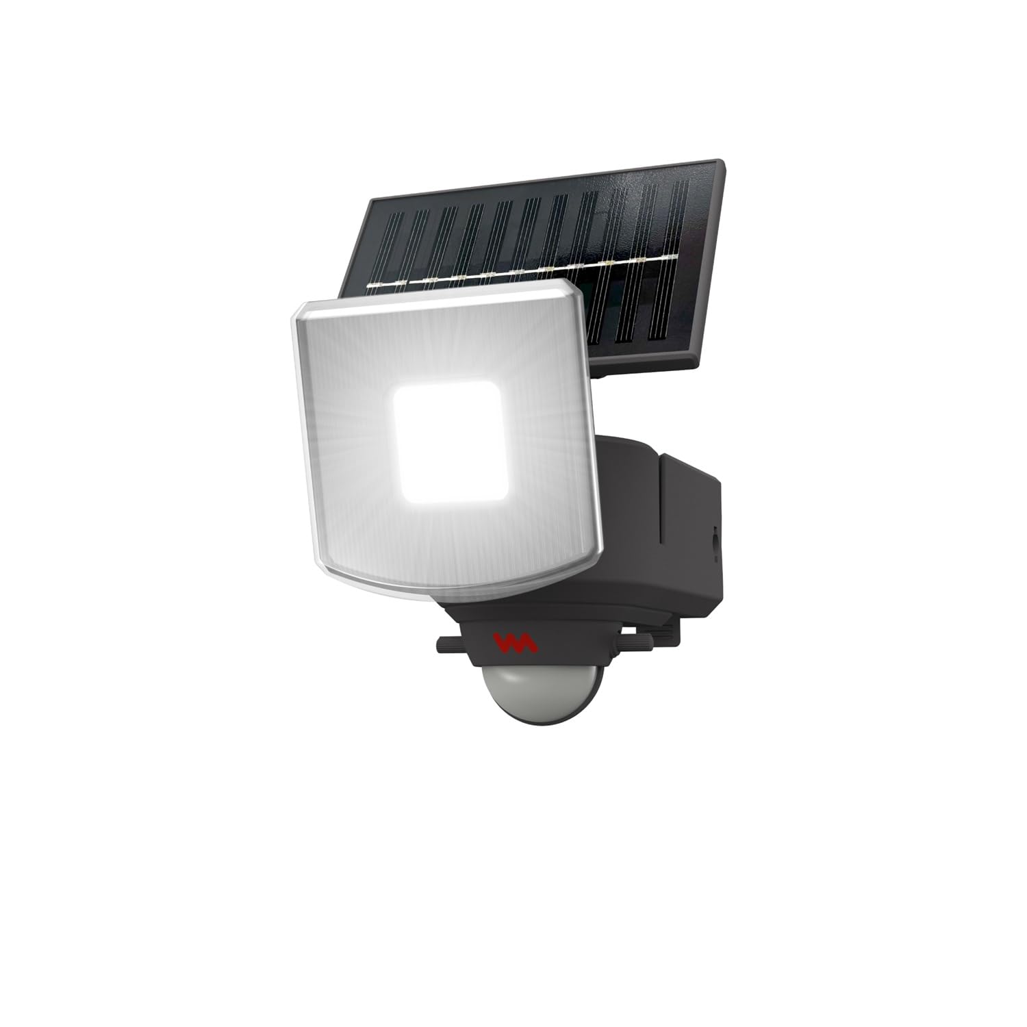 

MUSASHI LED Sensor Light, Solar-Powered, Detachable Panel, Multi-Arm, Energy-Saving, Outdoor, Automatic Lighting, Security Light, Adjustable Angle,