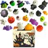 Halloween Squishies Mochi Toys 24pcs Mini Surprise Box For Kids And Adults
