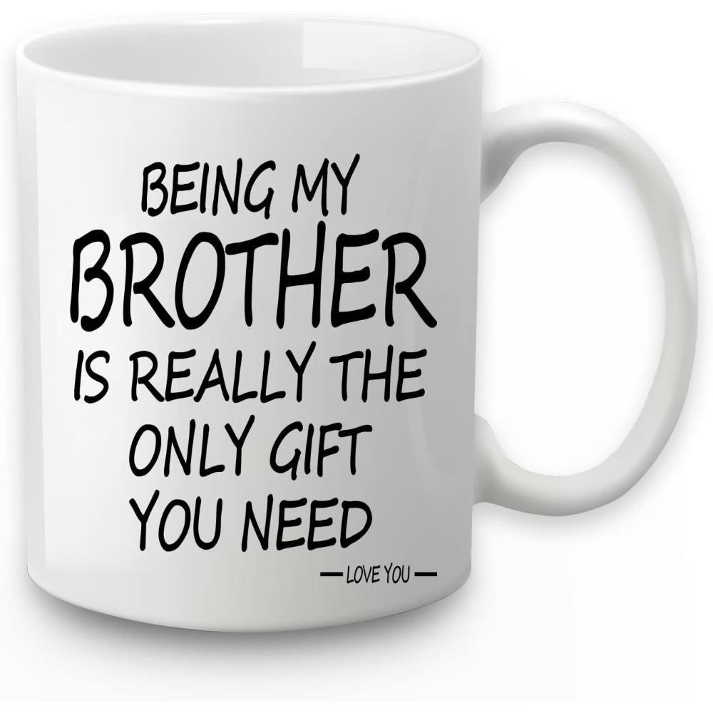 Керамическая кружка-маркер для кофе  Брат и Сестра 301-400ml