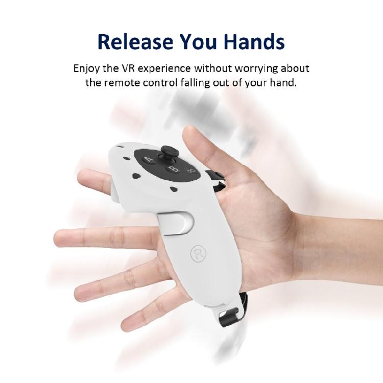 Silicone Cover for Meta Quest 3 Controllers Enhanced Comfort and Impact Resistance