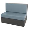 2pcs/Set  PU Waterproof Solid Color Stretch RV Dinette Cushions Cover Spandex Soft RV Camper Car Bench Seats Covers