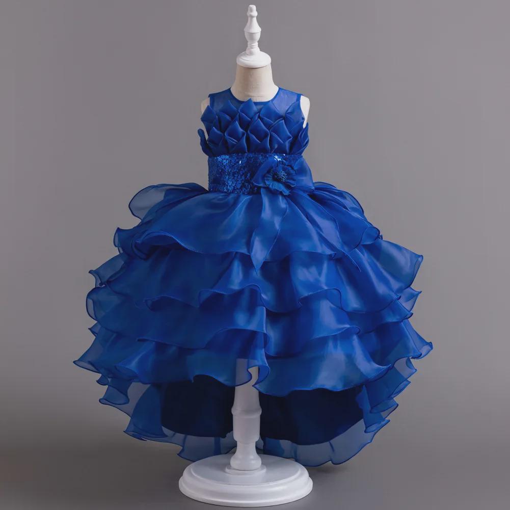 Elegante abito da principessa per bambini grandi - Splendido abito strascicato per feste e spettacoli