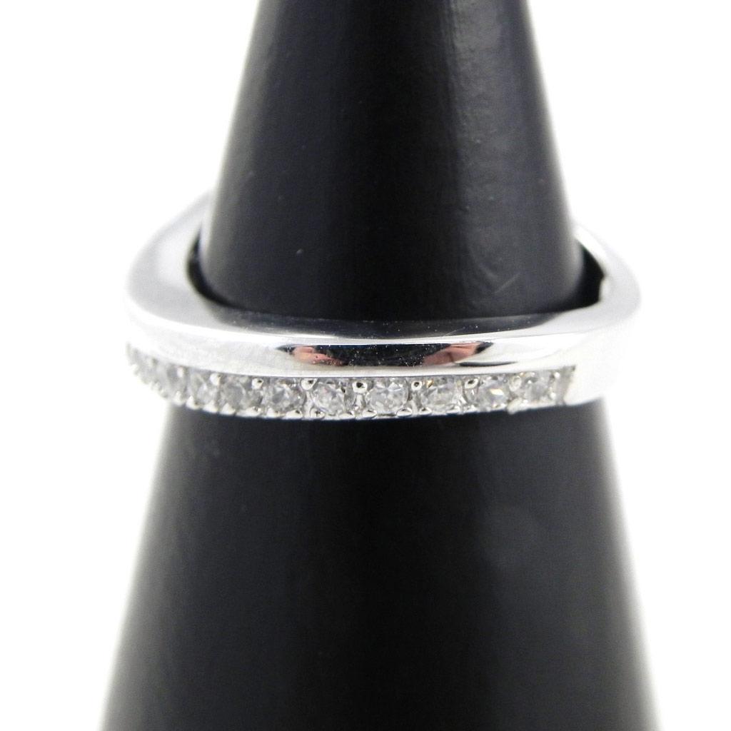 Silverring 'Goddess' silvervit (rhodiumpläterad) - 4 mm