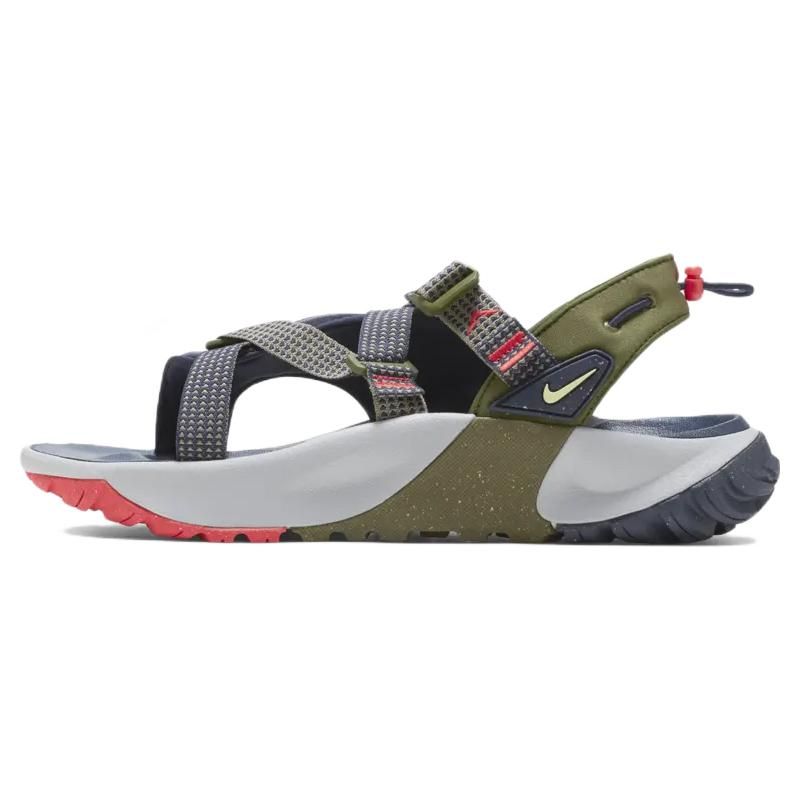 Nike Oneonta Sandal Men Rough Green Obsidian Grey DJ6603-300 EU 42.5