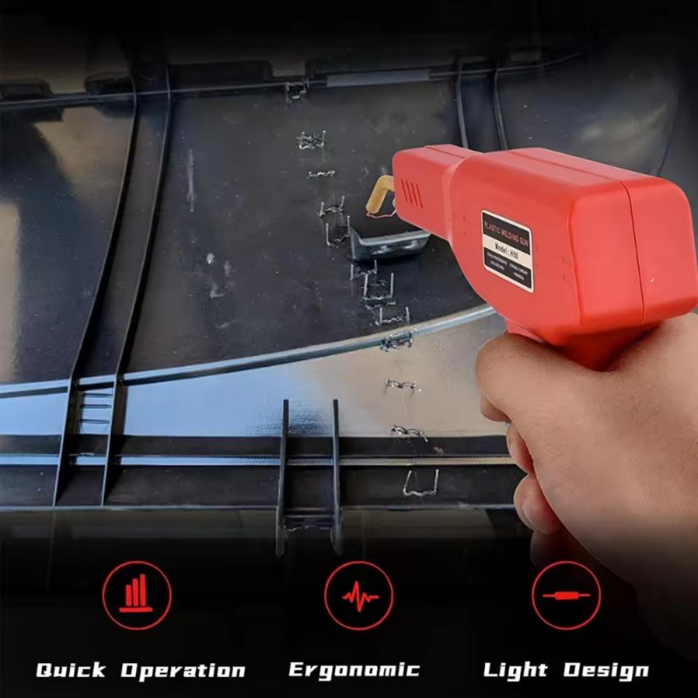 EU 220v Polymer Welding Appliance Handheld Electronic Polymer Hot Stapler designed for Staple PVC material Repairing Car Bumpers Repairing Tools