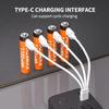 PUJIMAX AAA Rechargeable Battery 1.5V 1100mWh Li-ion Type-C Charging 2Pcs