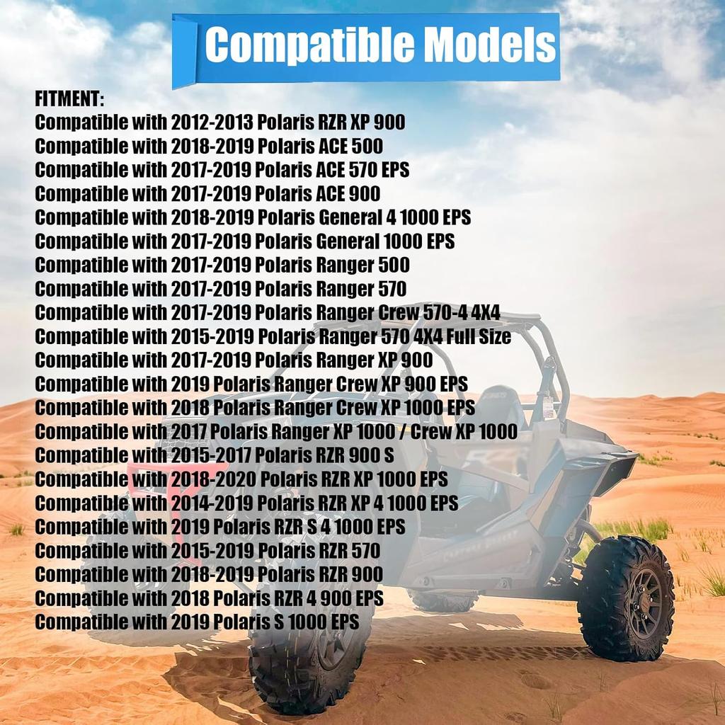 Riemenbox-Dichtung Antriebskupplungsdeckel Dichtung Kupplungsdeckeldichtung | Kompatibel mit Polaris ACE RZR 1000 XP 900 S Ranger 900 1000, Äußerer Kupplungsdeckel