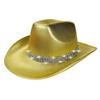 Jeweled Cowboy Hats Heavy Crystal Panama Hat Surprise Gift for Girl Boys Bride Hat for Carnivals Music Festival