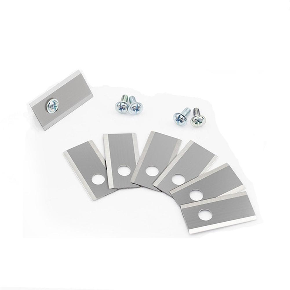 18Pcs Blades Replacement Stainless Steel Robot Mower Replacement Blade Mower Cutter Blade for Worx Landroid Lawn Mowers