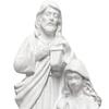 Holy Family Statue Wear Resistant Elegant Ideal Gift Sturdy Home Decor Resin