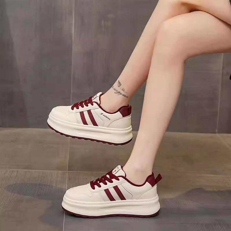 Little white shoes children's versatile board shoes spring and summer new thick-soled heightening breathable casual sports women's shoes