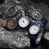 Men's Fashion Sport Watches Men Quartz Nylon Strap Watch Outdoor Watch army style watch Boys Watch