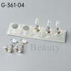 Nail Art Tools Resin Aurora Finger Holder Chess Practice Holder Set Bracket Water Drop-Shaped Practice Tool