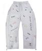 Leondieseu Hand-Drawn Side Tuck Sweatpants (Gray)