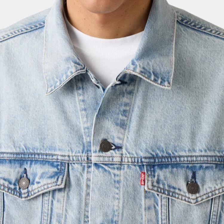 Levis Pohodlná Všestranná Ležérna Voľná Módna Džínsová Bunda Pánske bundy A5782-0078