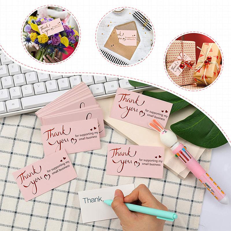 

Благодарственная открытка за покупку покупок. Поздравительные наклейки. Визитные карточки для малого бизнеса.