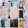 For Xiaomi 13T Pro Case Fashion Flowers Shockproof Soft Silicon Protector Clear Coque For Xiaomi 13T Phone Cases Mi 13TPro Funda