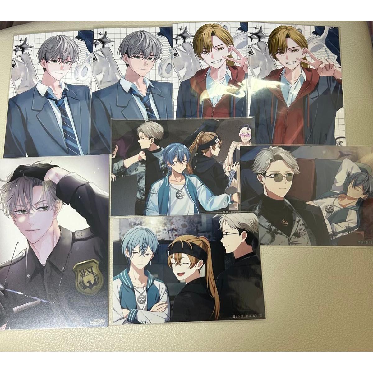 Used Hundred Note Bromide Set of 8 Hawkeyes