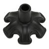 Cane Tip 6 Support Feet Shock Absorption Anti Slip Traction Base Self Standing Cane Tip 19mm