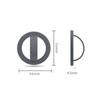 Magnetic Silicone Soft Finger Strap Phone Ring Holder for Magsafe IPhone 16 Universal Stand Support Mac Safe Loop Grip Bracket