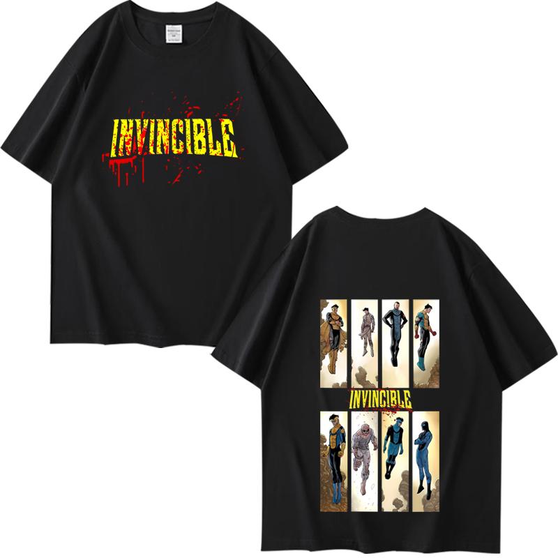 

Ограниченная серия Непобедимый Марк Футболка супергероя мужская женская Оверсайз 100% хлопок Горячая распродажа с коротким рукавом Летний топ Унисекс большие размеры топы 4XL