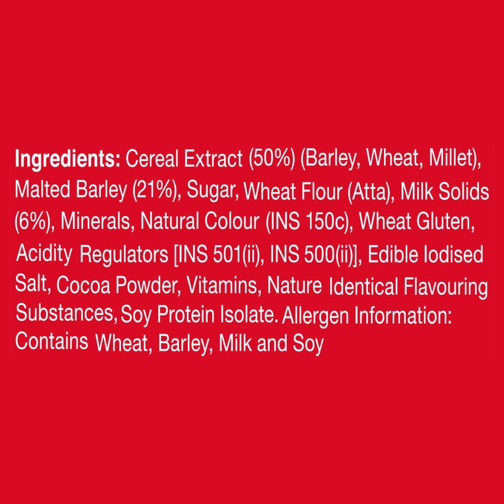 Boost Nutrition Chocolate Drink Refill 500 g | Malt-Based Energy Beverage with Vitamins & Minerals