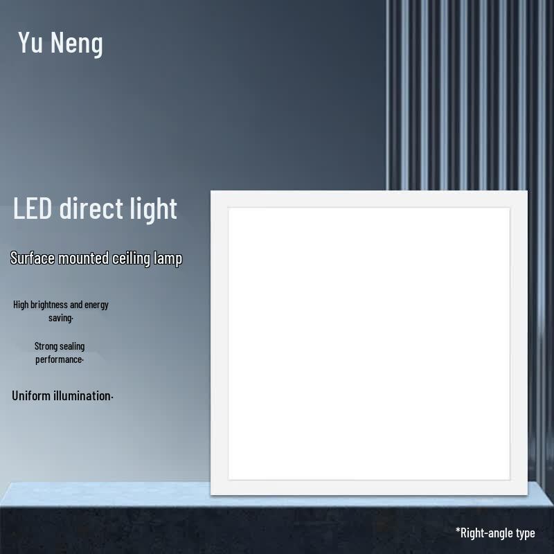 LED Flat Panel Surface-Mounted Ceiling Light