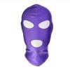 Slave Bdsm Bondage Head Mask PU Leather Hood SM Role Playing Game Erotic Party Mask Fetish Open Mouth and Eye Gimp Adult Sex Toy