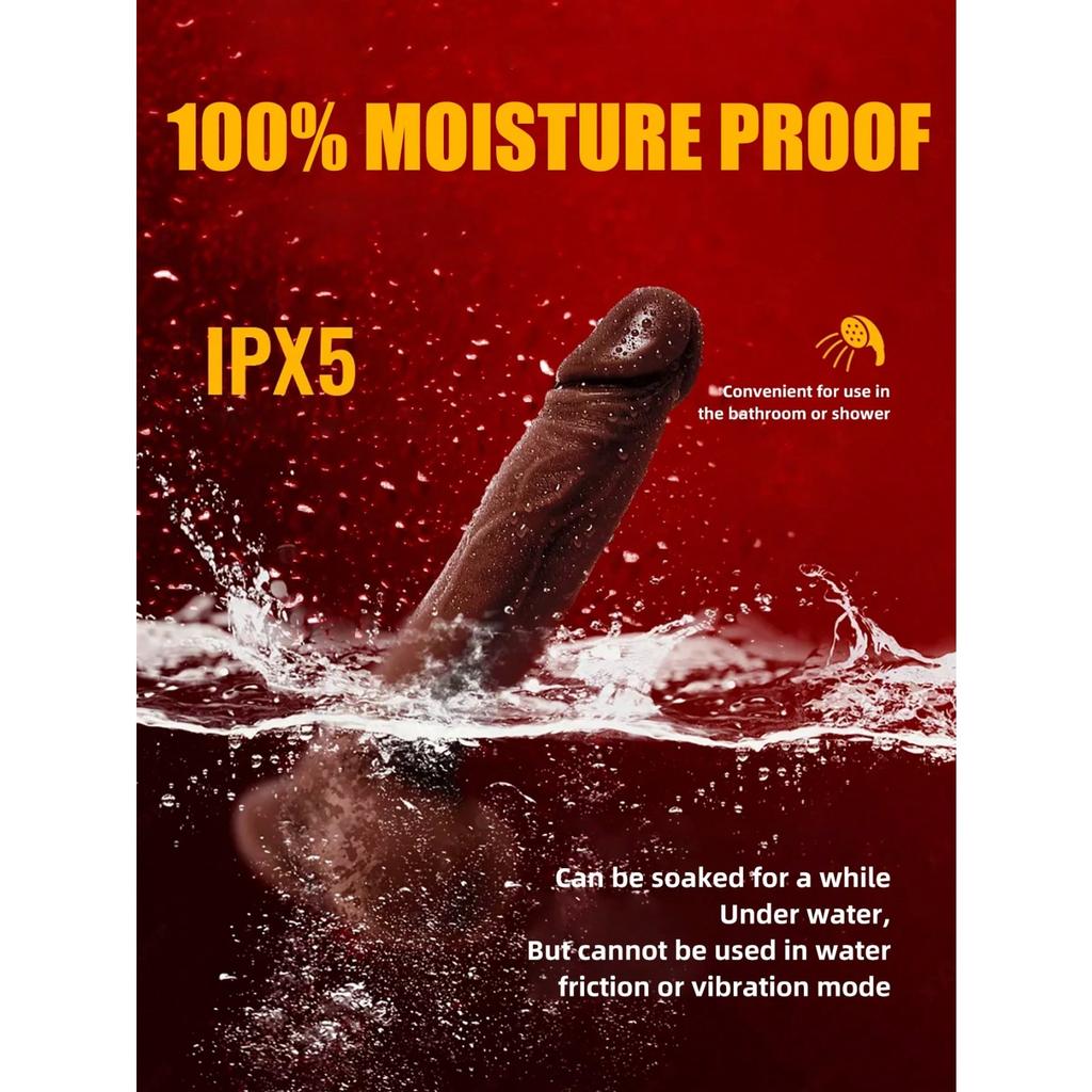 10 Telescopic 10 Vibrating Wireless Remote Control Sex Product Thrusting Realistic Dildo Vibrator Anal Vaginal Massage Sex Toy For Adult Women  G-Spot