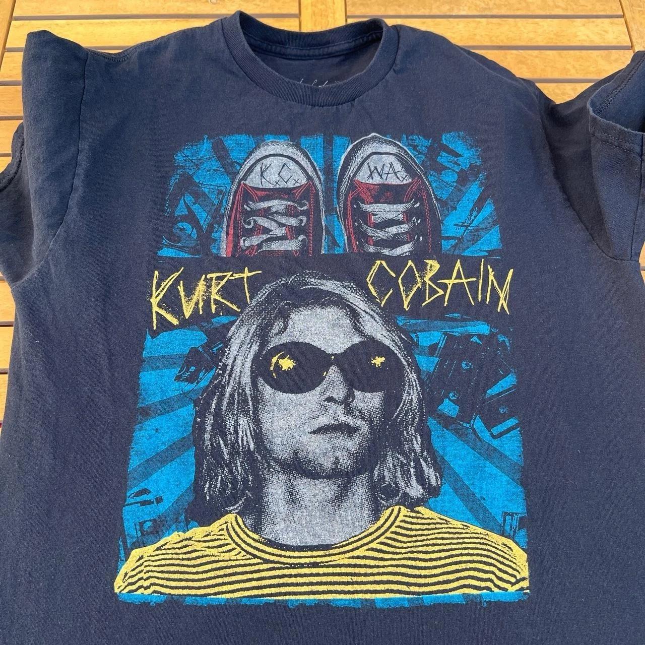 Y2K Grunge 2000’s Kurt. Cobain Nirvanaa Shirt S