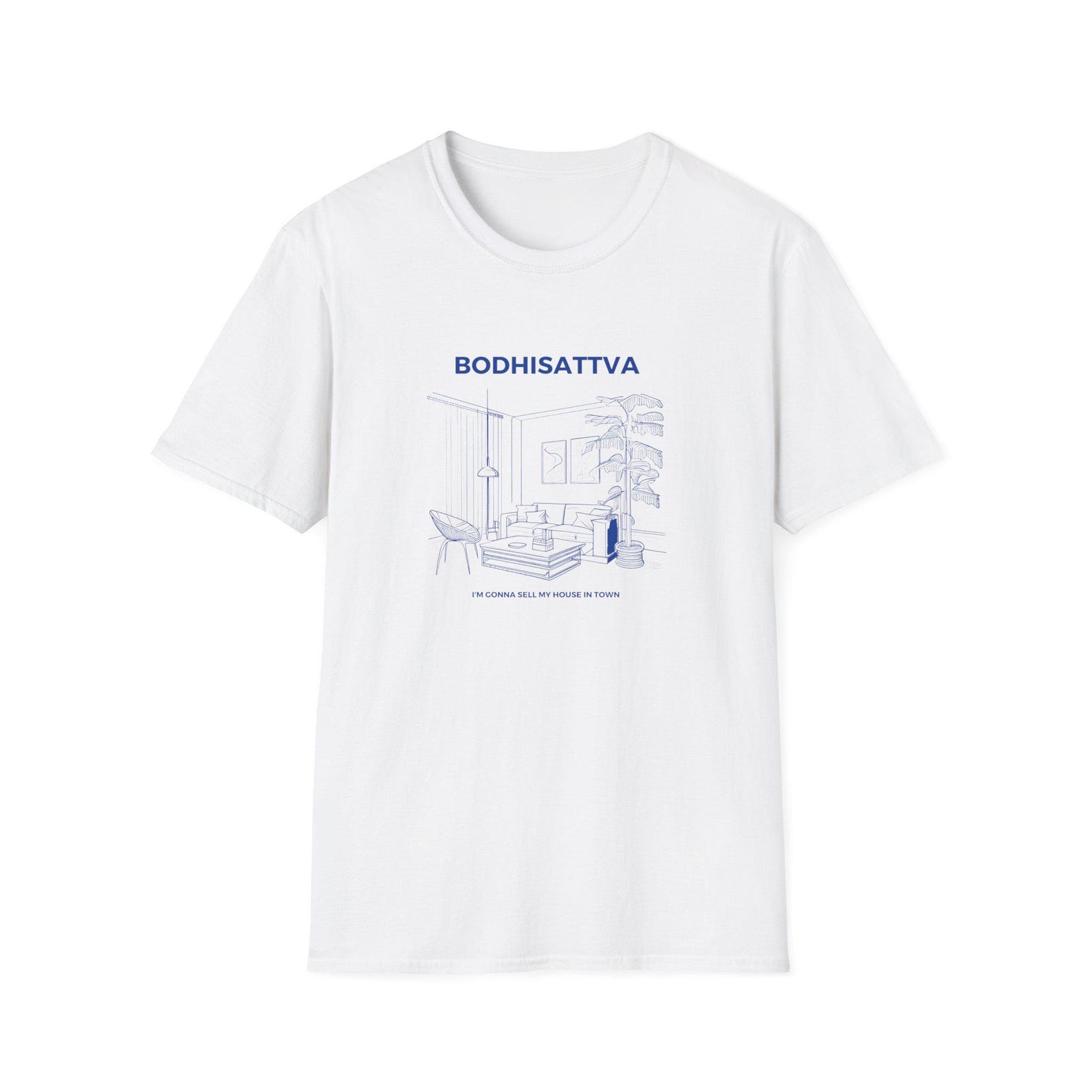Bodhisattva Steely Dan Shirt - Unisex Softstyle T-Shirt M