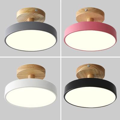 Moderní Macaron LED Stropní Světlo Chodba Lustr Chodba Schody Předsíň Balkon Ložnice Koupelna Vnitřní Osvětlení Lustr