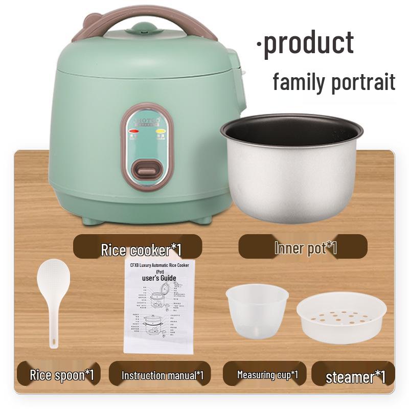 Premium Mini Smart Rice Cooker for 1-7 People - Non-Stick, Ideal for Home & Gifts