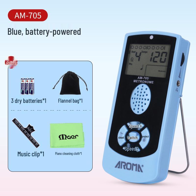 Anoma Multi-Instrument Electronic Metronome for Piano, Hulusi, Guzheng, Drums, and Saxophone.