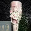 Flower Fox Transparent Silicone Nail Molds DIY Nail Art Decoration Manicure Design Tools 3D Acrylic Nail Art Carving Mold Charms