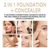 Jaysuing Doppelseitiger Flüssig-Concealer Deckt Flecken und Aknenarben natürlich ab, Langanhaltend, Porenverdeckende Flüssigkeit