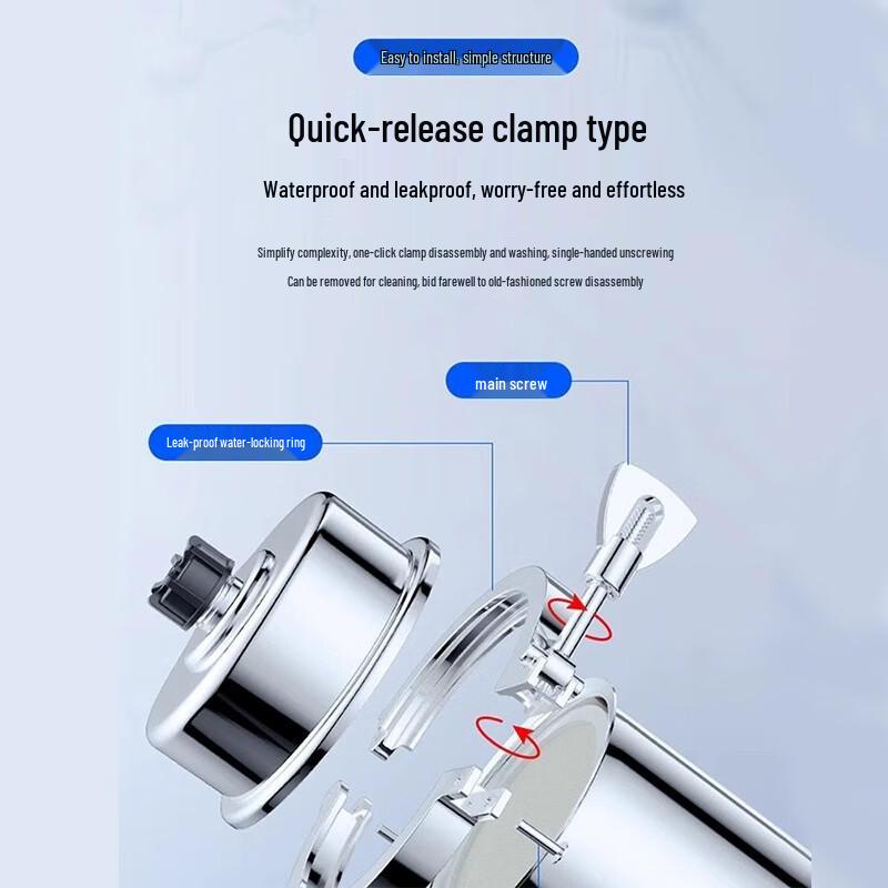 Weibaida Whole House Stainless Steel Water Filter