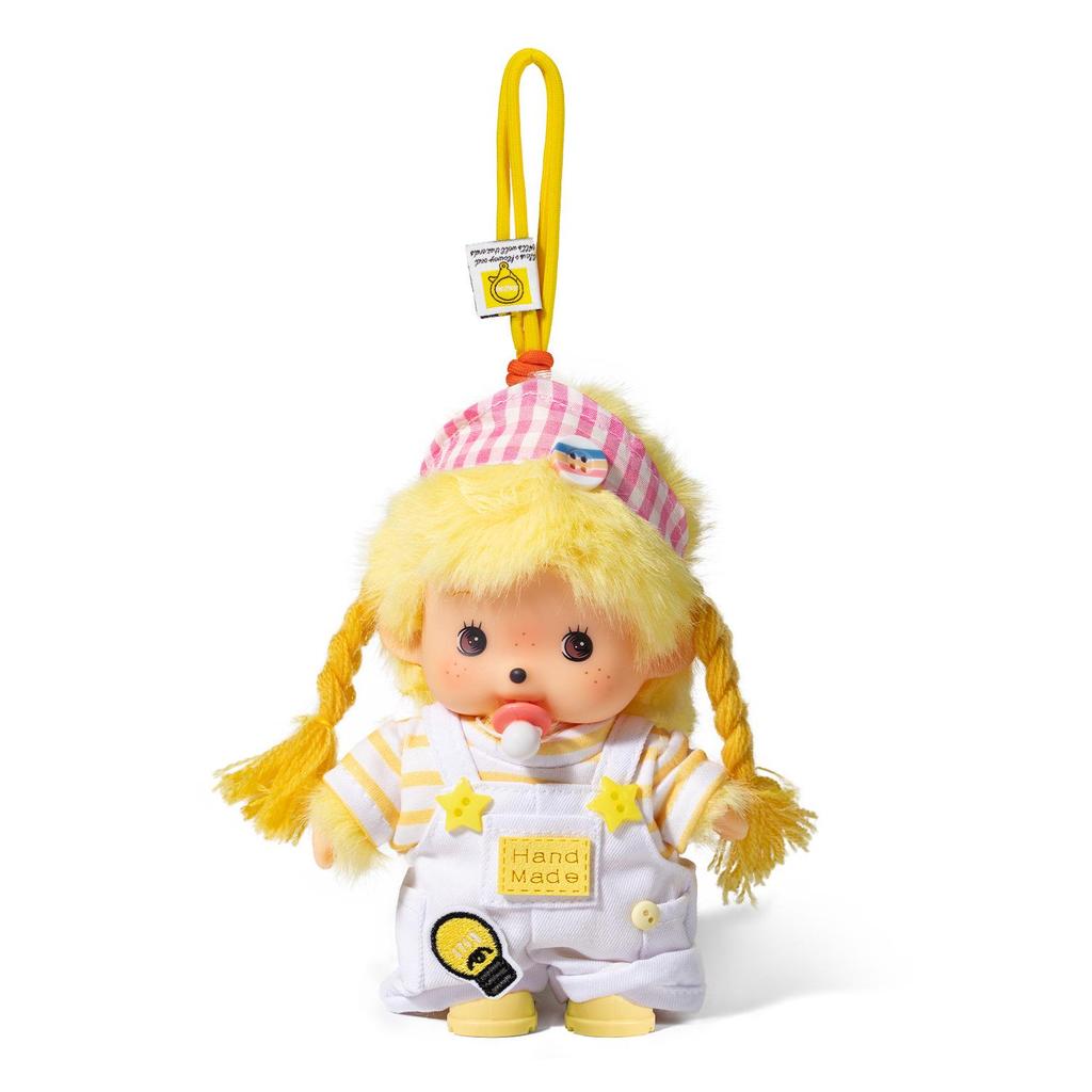 Monchhichi Dopamine Series Keychain Ornament: Cute Cartoon Doll Couple Gift