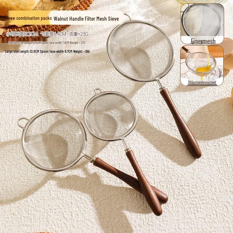 Multi-purpose 304 Stainless Steel Fine Mesh Sieve