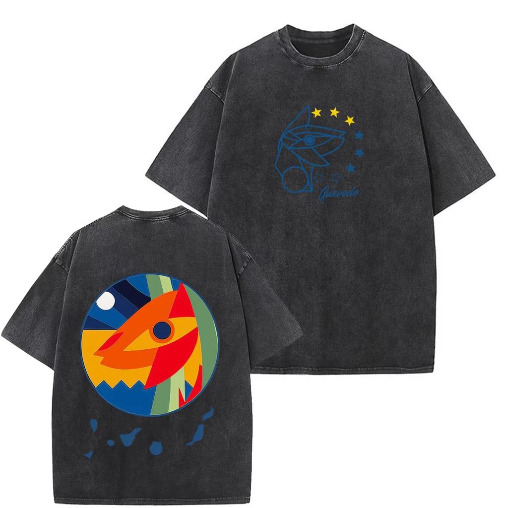 QUEVEDO EL BAIFO Album 2026 Tour Graphics Vintage Washed Tees Men Women Fashion T-shirts Loose Oversized Unisex Harajuku high quality