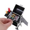 1Set Mini Cute BBQ Food Grill Miniature Ornaments for 1/12 Scale Doll House Gadget Kitchen Food Furniture BBQ Shop Decoration