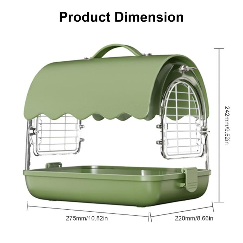 Outdoors Parrots Bird Cages Suit Ventilated Parrots Cage Portable Parrots Cage for Outdoor Activity