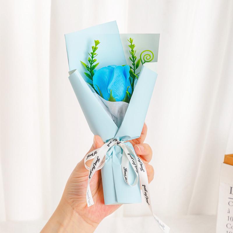 Goddess Festival Rose Soap Mini Bouquet Gift Box - March 8th Wedding Favors Height approx. 15CM